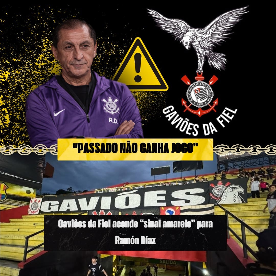 Alerta Aceso de Gaviões da Fiel para Ramón Diaz