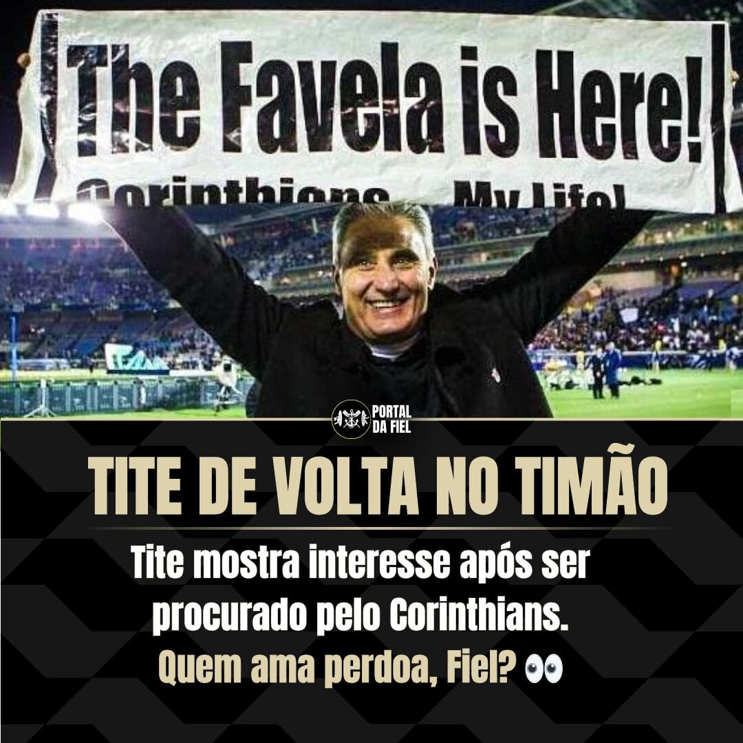 Tite de volta no Timão