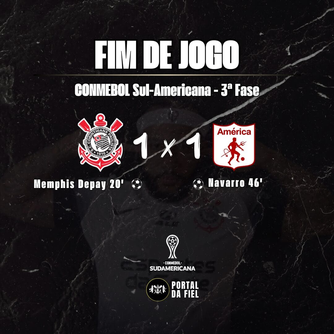 Corinthians empata com América de Cali